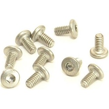 Racing PN M2×4 Titanium Button Head Hex Machine Screw 10 ks