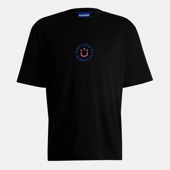Hugo Тениска Hugo Men's Napoka 01 Regular Fit T-Shirt - Black 001