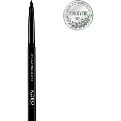 Natura Kobo Professional Dlhotrvajúca očná linka 201 Black 1 g