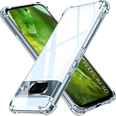 Techsuit Shockproof Clear Silicone Google Pixel 8a priehľadné