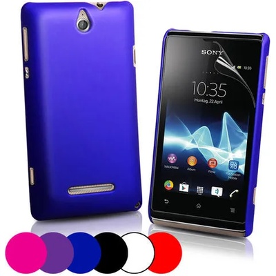 Sony Xperia E/Dual Твърд Капак + Скрийн Протектор