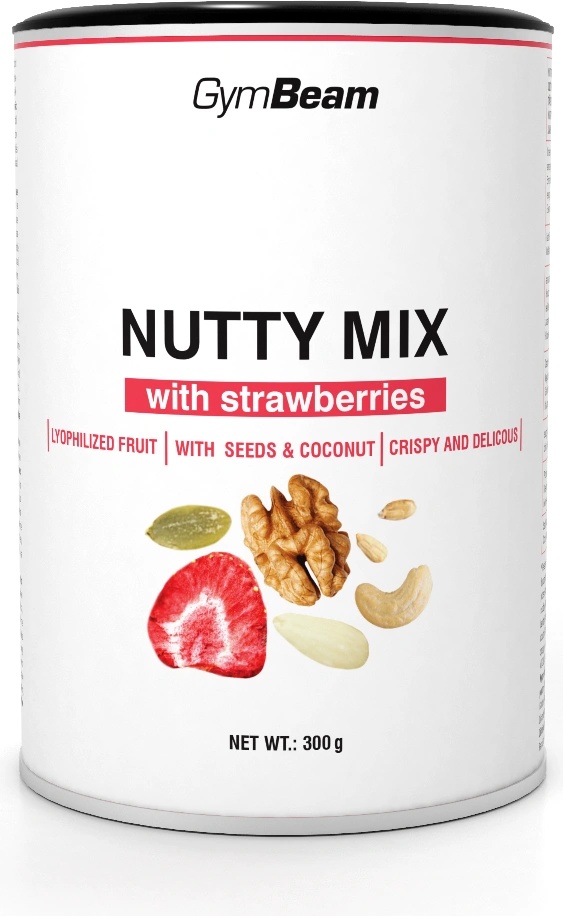 GymBeam Nutty Mix с ягоди 300 g