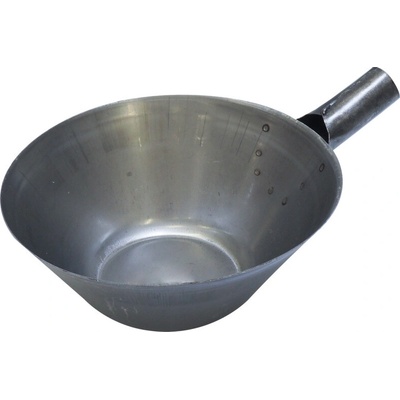 TOPTRADE naberačka s tulejou, oceľová, O 235 mm