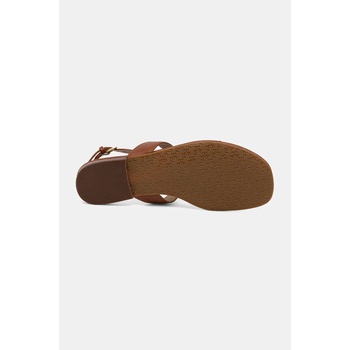 Lauren Ralph Lauren Кожени сандали Lauren Ralph Lauren Everley в кафяво 802959145002 (802959145002.200)