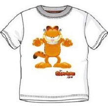 LamaLoli Garfield Kocour trička bílé