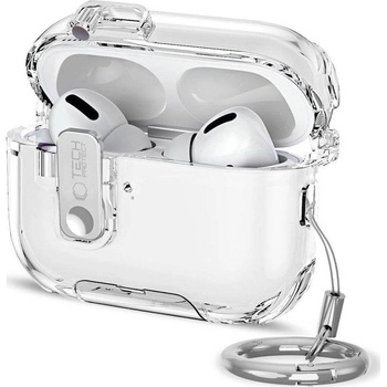 Tech-protect Калъф за Apple AirPods Pro 3, Tech-Protect Bounce Pro Case, Прозрачен (5906302392681)