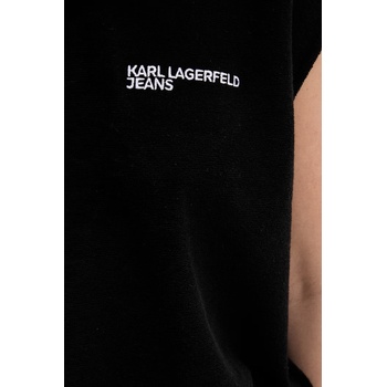 Karl Lagerfeld Jeans - Дамски суичър с уголемена кройка (B2W20034)