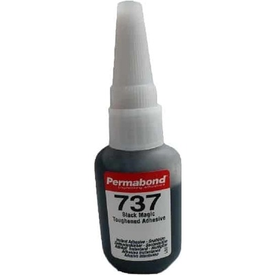 PERMABOND C 737 pružné vteřinové lepidlo 20 g černé