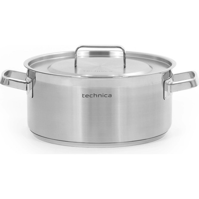 TECHNICA Hrnec nízký 8 l 280 mm z nerezové oceli s pokličkou Platinum Line