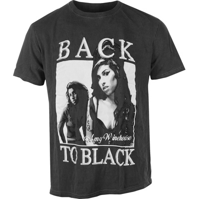 ROCK OFF Мъжка тениска Amy Winehouse - Back To Black - ROCK OFF - AMYTS06MWA