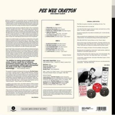 Crayton, Pee Wee - 1960 Debut Album LP