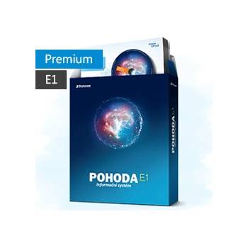 Pohoda Premium 2018 E1 účetnictví, sklady, mzdy Síťová verze pro 2-3.počítače
