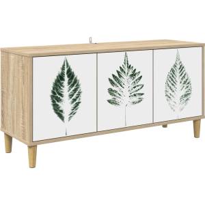 vidaXL ТВ шкаф HANAU 102 x 33 x 50 см Сонома Инженерна дървесина (8007085)