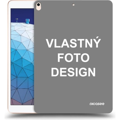 Picasee silikónový čierny obal Apple iPad Air 10.5 2019 3.generace Vlastný design/motiv