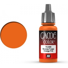 Vallejo Game Color 72008 Orange Fire 18 ml