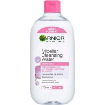 Garnier Micellar Cleansing Water - Мицеларна вода за чувствителна кожа от серията "Skin Naturals" 700мл