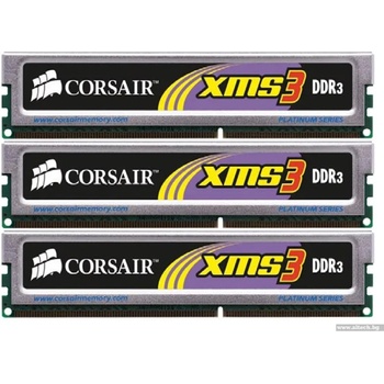 Corsair XMS 6GB (3x2GB) DDR3 1333MHz TR3X6G1333C9