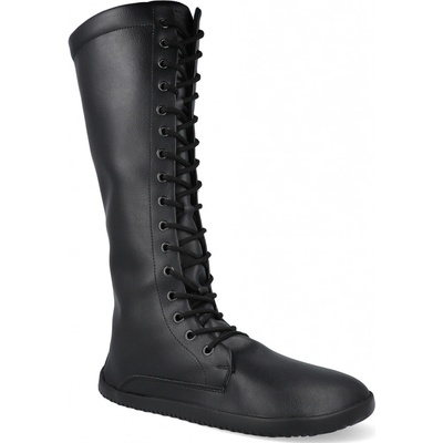 Dámské barefoot kozačky Jaya Tall černé