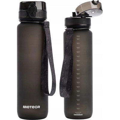 Meteor fľaša na pitie čierna 1000 ml