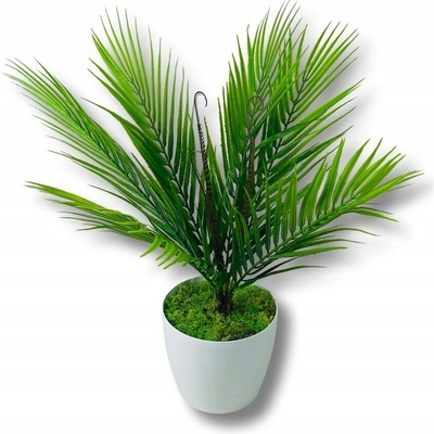 UMĚLÁ PALMA V KVĚTINÁČI, POKOJOVÁ ROSTLINA 54 cm
