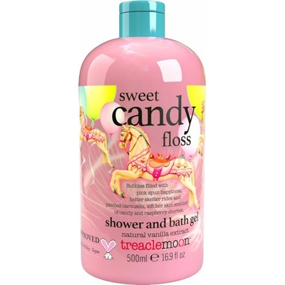 TreacleMoon Bath Gel Sweet Candy Floss sprchový gel a gel do koupele 500 ml