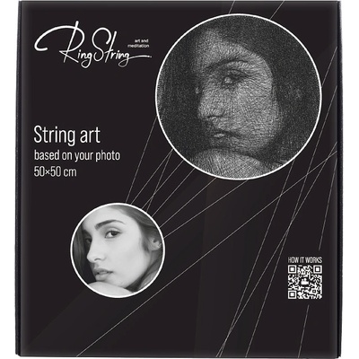 Ring String RingString - vytvořte si obraz z nití podle fotky