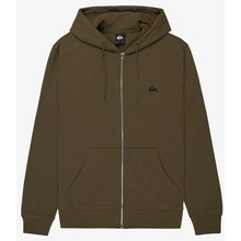 QUIKSILVER mikina Basic Hood Zip Grape Leaf
