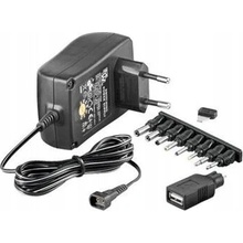 Univerzální napájecí adaptér 11 koncovek 3V - 12V max. 18W A