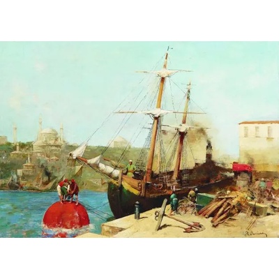 Gold Puzzle Collection - Puzzle Pasini: By the Golden Horn - 1 000 piese