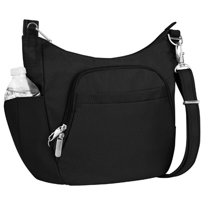 Travelon чанта за рамо против кражба Black Crossbody Classic Lady (021458)