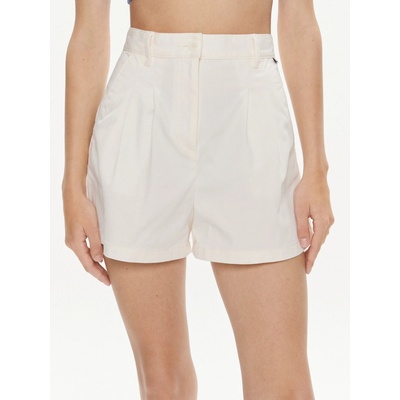 Tommy Jeans dámské šortky Claire DW0DW17775 smetanové