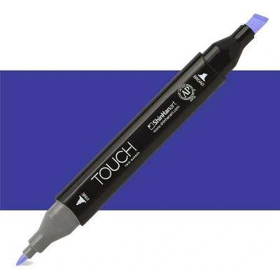 Lihová fixa TOUCH oboustranná Fine & Chisel, Ultra marine (PB73)