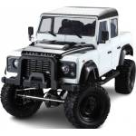 Recenzia DoubleE RC auto Land Rover Defender D110 bílá RTR sada 1:8