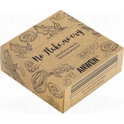Anwen No Flake No Cry tuhý šampón proti lupinám 75 g