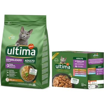 Ultima Cat Sterilized Adult kuracie 2,5 kg