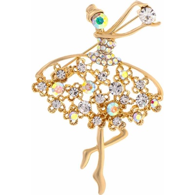 Biju Brož baletka pozlacená 9002053