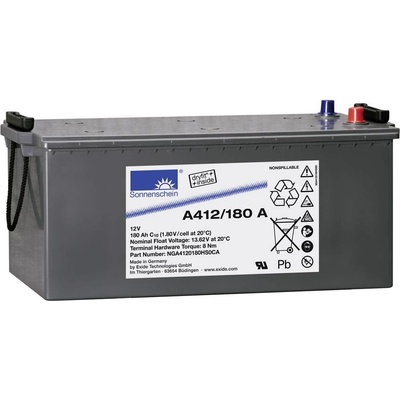 GNB Sonnenschein A412/180 A NGA4120180HS0CA 12 V 180 Ah