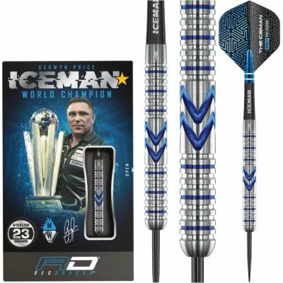 Red Dragon Steel Gerwyn Price Iceman - Midnight - 23g