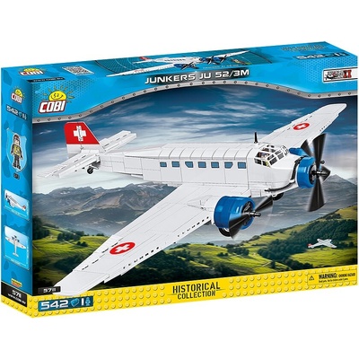 Cobi 5711 Small Army Junkers JU-52/3M, 542 k, 1 f