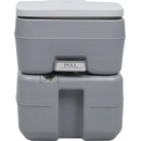 Vidaxl Prenosná kempingová toaleta 20+10 l