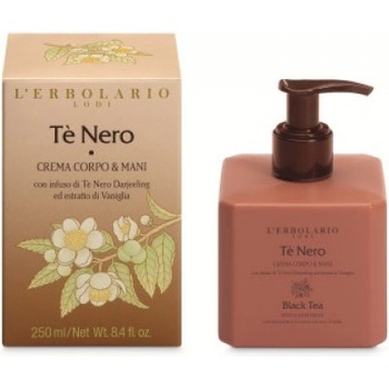 L'Erbolario Black Tea - Крем за тяло и ръце 250 мл