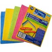 Clanax Univerzálna švédska utierka z mikrovlákna 40 x 40 cm 250 g rôzne farby 1 ks