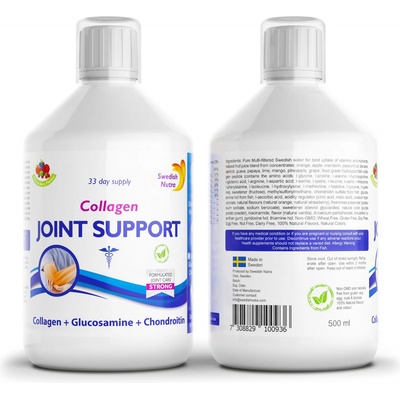 Swedish Nutra Collagen Joint Support kĺbová výživa 500 ml