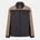 Luke Яке Luke Men's 's Ribbed Zip Lightweight Bomber Jacket - Black Hardnut