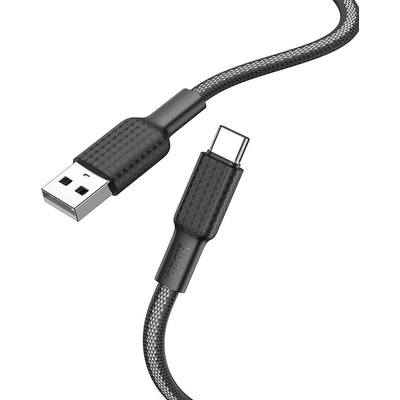 Hoco X69 USB-A na USB Type-C, 3A, 1m, černý, bílý