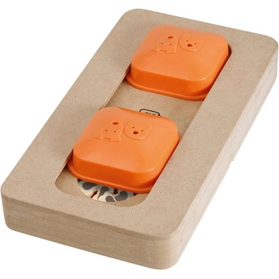 Karlie-Flamingo Interaktivní dřevěná hračka TURING 22 x 12 cm