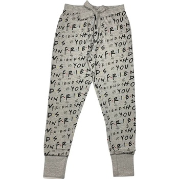 Image 1 of EPlus Дамски панталони пижама - Friends сив Размер - Възрастни: L