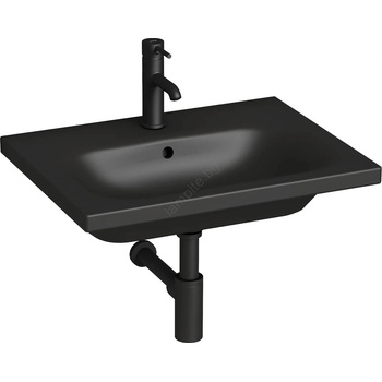 Jika H8127137161041 - Мивка MIO 60x45 см, керамика, матово черна (LF0104)