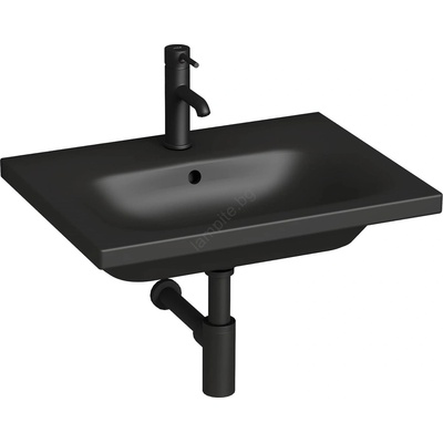 Jika H8127137161041 - Мивка MIO 60x45 см, керамика, матово черна (LF0104)