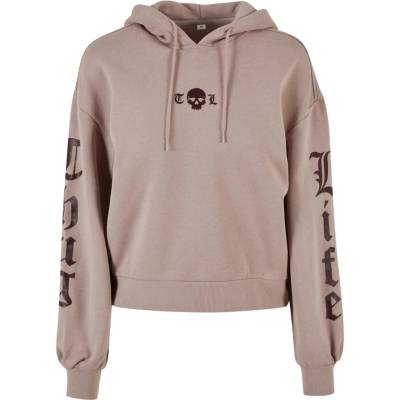 Thug Life Caution Hoody duskrose